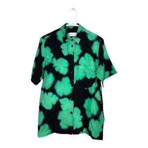 Christian Winjants button down tie dye shirt size 36 resort